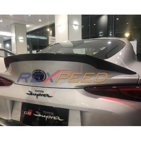 Rexpeed Dry Carbon Fiber Spoiler | 2020 Toyota Supra (TS01)-Spoilers and Wings-Rexpeed-JDMuscle