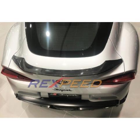 Rexpeed Dry Carbon Fiber Spoiler | 2020 Toyota Supra (TS01)-Spoilers and Wings-Rexpeed-JDMuscle