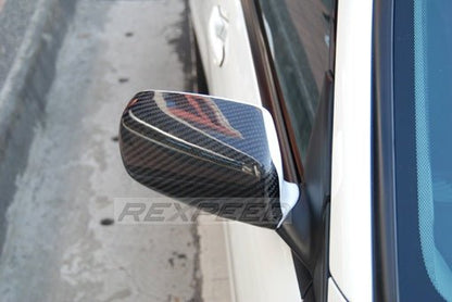 Rexpeed Dry Carbon Mirror Cover Mitsubishi EVO VIII/IX 2003 - 2007 | R15 - JDMuscleAftermarket MirrorsR15