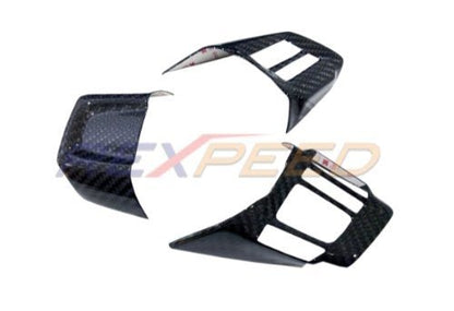 Rexpeed Dry Carbon Steering Wheel Cover - Version B WRX 2015+ / STi 2015+ | G37 - B - JDMuscleTrim KitsG37-B