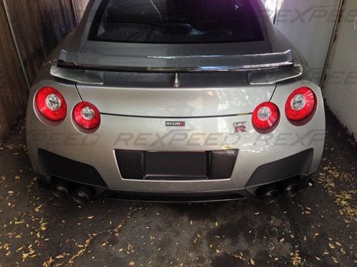 Rexpeed Dry Carbon Tips Nissan GTR R35 2009 - 21 | N27 - JDMuscleExhaust Tips and SilencersN27