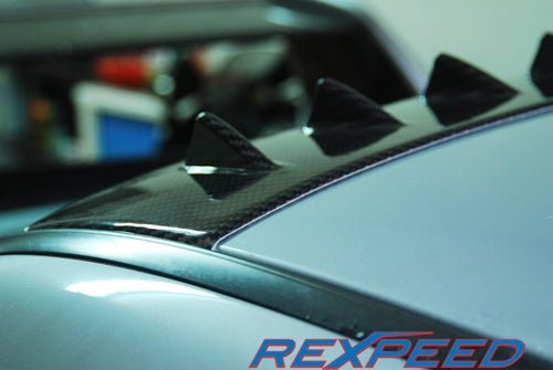 Rexpeed Dry Carbon Vortex Generator Mitsubishi EVO 2007 - 2009 |R172 - JDMuscleDiffusers and Vortex GeneratorsR172