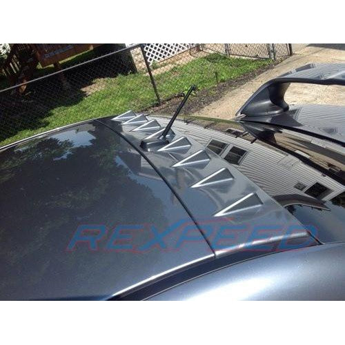 Rexpeed Flat Roof Painted Vortex Generators | 2008-2015 Mitsubishi Evo X (R182 / R183)-Diffusers and Vortex Generators-Rexpeed-JDMuscle