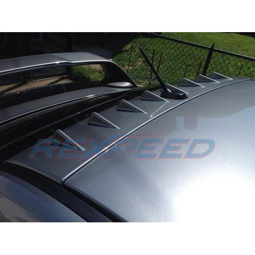 Rexpeed Flat Roof Painted Vortex Generators | 2008-2015 Mitsubishi Evo X (R182 / R183)-Diffusers and Vortex Generators-Rexpeed-JDMuscle