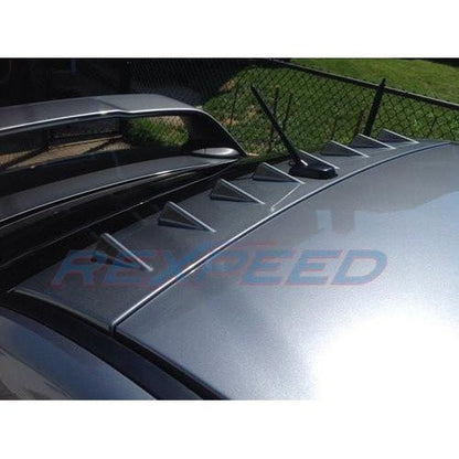 Rexpeed Flat Roof Painted Vortex Generators Mitsubishi Evo X 2008-2015 | R182-Parent / R183-Parent - JDMuscleDiffusers and Vortex GeneratorsREX R182-X135x6cmGloss Black