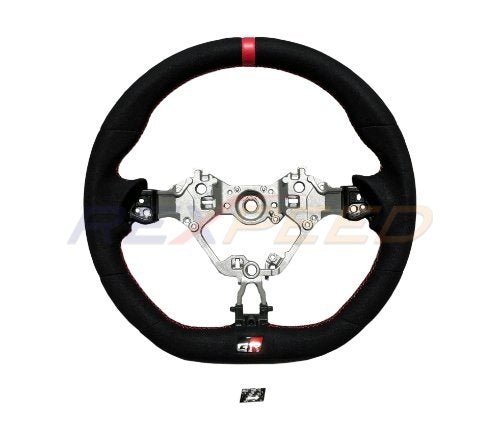 Rexpeed GR86 / BRZ 2022+ Black Suede Steering Wheel | FR82 - JDMuscleSteering WheelsFR82