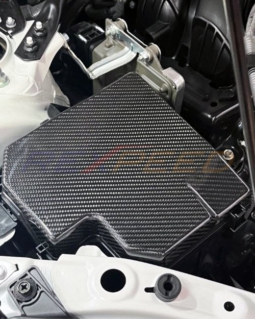 Rexpeed GR86 / BRZ 2022+ Dry Carbon Fuse Box Cover | Matte | FR62M - JDMuscleFuse Box CoversFR62M