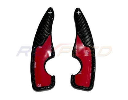 Rexpeed GR86 / BRZ 2022+ Dry Carbon Shift Paddles Extension | Blue | FR59B - JDMuscleShifter AccessoriesFR59B