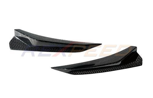 Rexpeed GR86 Dry Carbon Front Side Lower Duct Fin | Gloss | FR99 - JDMuscleDuctsFR99