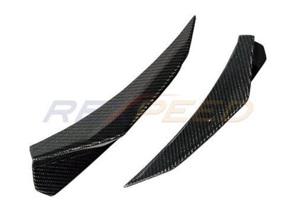 Rexpeed GR86 Dry Carbon Front Side Lower Duct Fin | Gloss | FR99 - JDMuscleDuctsFR99