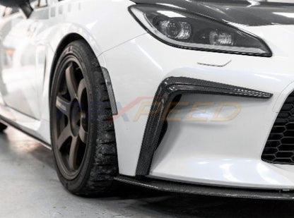 Rexpeed GR86 V4 Carbon Fiber Front Bumper Side Garnish | FR115 - JDMuscleExterior GarnishesFR115