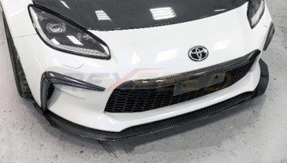 Rexpeed GR86 V4 Carbon Fiber Front License Plate + Front Nose Extension | FR116 - JDMuscleExterior GarnishesFR116