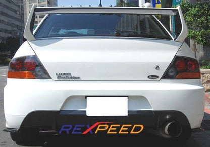 Rexpeed JDM Rear Carbon Bumper Extension Mitsubishi EVO 9 2006 | R64 - JDMuscleRear LipsR64