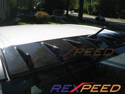 Rexpeed Non SSS Carbon Vortex Generator Mitsubiushi Evo X 2008 - 2015 | R124 - JDMuscleDiffusers and Vortex GeneratorsR124