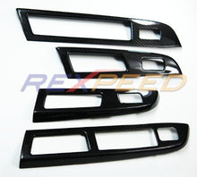 Rexpeed OE Style Dry Carbon Window Switch Panel Cover Trim Subaru 2014 - 17 WRX / 2014 - 2017 STi | G57 - JDMuscleTrim KitsG57