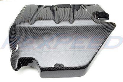 Rexpeed OEM Style Carbon Engine Cover Mitsubishi Evo X 2008 - 2015 | R181 - JDMuscleEngine CoversR181