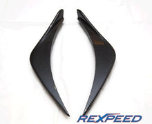 Rexpeed RA - Style Carbon Canards Mitsubishi Evo 8 2003 - 2005 | R24 - JDMuscleCanardsR24