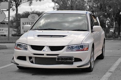 Rexpeed RA - Style Carbon Canards Mitsubishi Evo 8 2003 - 2005 | R24 - JDMuscleCanardsR24