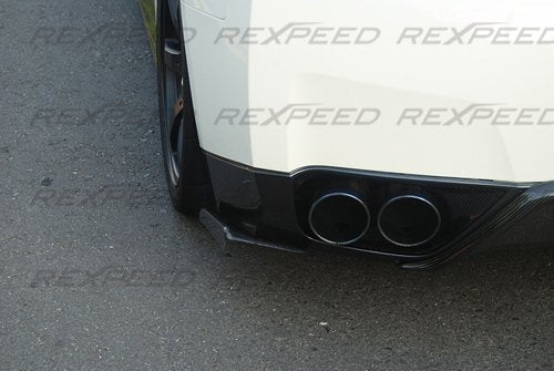 Rexpeed Rear Bumper Extensions Nissan R35 GT - R 2008 - 2016 | N30 - JDMuscleRear LipsN30
