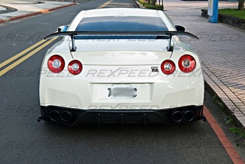 Rexpeed Rear Bumper Extensions Nissan R35 GT - R 2008 - 2016 | N30 - JDMuscleRear LipsN30