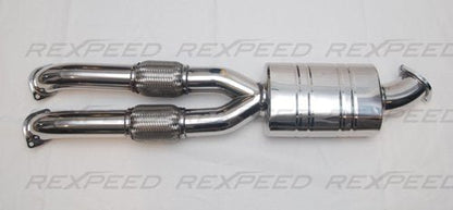 Rexpeed Resonated Midpipe Nissan GT - R R35 2009 - 21 | N25 - JDMuscleExhaust Mid PipesN25