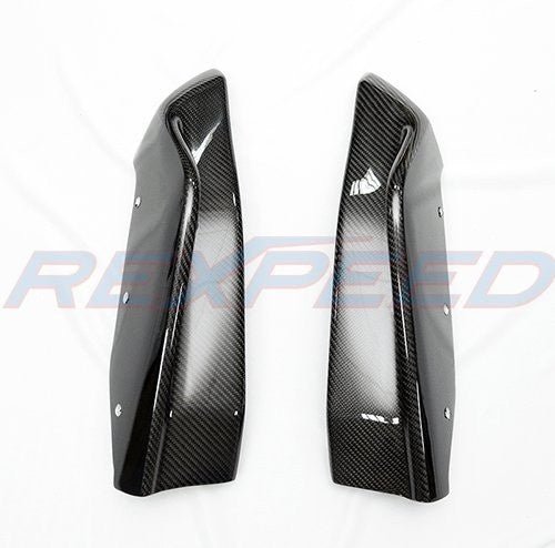 Rexpeed S Style Carbon Rear Bumper Extensions Subaru BRZ 2013+ / Scion FR-S 2013+ | FR25 - JDMuscleRear LipsREXFR25