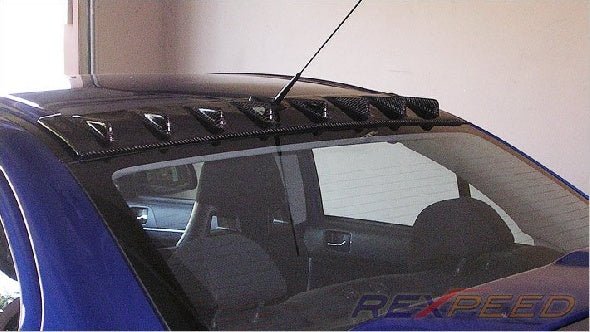 Rexpeed SSS Carbon Vortex Generator Mitsubiushi Evo X 2008+ | R141 - JDMuscleDiffusers and Vortex GeneratorsR141