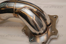 Rexpeed Stainless 02 Downpipe Mitsubishi Evo X 2008 - 2015 | R153 - JDMuscleFront Pipes and Downpipes / J - PipesR153