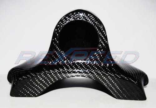 Rexpeed Steering Wheel Single Carbon Pod Mitsubishi Evo X 2008 - 2015 | R149 - JDMusclePodsR149