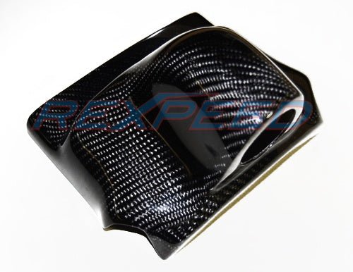 Rexpeed Steering Wheel Single Carbon Pod Mitsubishi Evo X 2008 - 2015 | R149 - JDMusclePodsR149