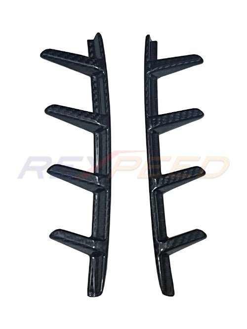 Rexpeed Supra GR 2020+ Dry Carbon Rear Duct Cover Set | 2pc | TS87 - JDMuscleExterior GarnishesTS87