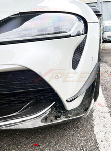 Rexpeed Supra GR 2020+ V7 Dry Carbon Front Canards | TS89 - JDMuscleCanardsTS89