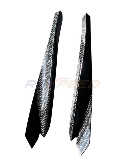 Rexpeed Supra GR 2020+ V7 Dry Carbon Front Canards | TS89 - JDMuscleCanardsTS89