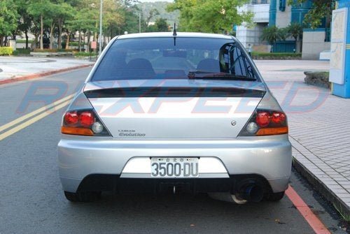 Rexpeed Type - D Carbon Trunk Spoiler Mitsubishi Evo X 2007 - 2009 | R57 - JDMuscleSpoilers and WingsR57