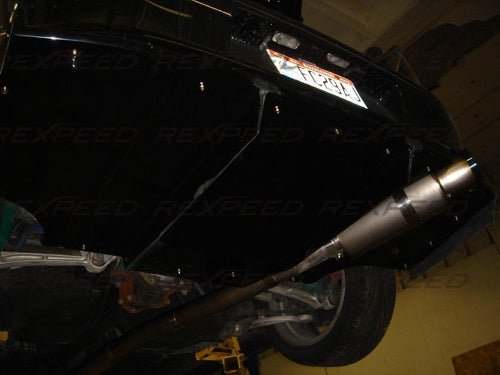 Rexpeed V - Style Carbon Fiber Rear Diffuser Mitsubishi EVO 7 - 8 2003 - 2007 | R166 - JDMuscleDiffusers and Vortex GeneratorsR166