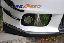 Rexpeed V - Style Carbon Front Splitter Cover Mitsubishi EVO X 2008 - 2015 | R91 - JDMuscleFront Wind SplitterR91
