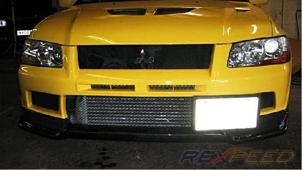 Rexpeed V - Style Splitter Mitsubishi Evo 7 2001 - 2002 | R157 - JDMuscleFront Wind SplitterR157