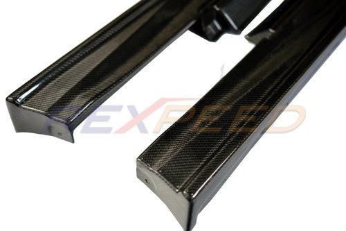 Rexpeed V2 Carbon Fiber Side Skirt Extension Nissan GT - R R35 2009 - 21 | N54 - JDMuscleSide SkirtsN54