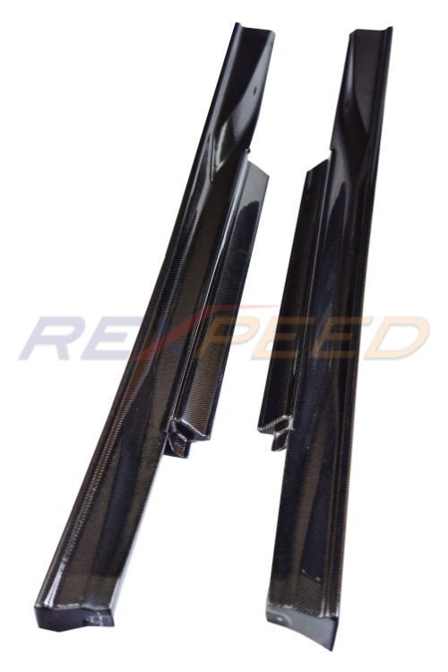 Rexpeed V2 Carbon Fiber Side Skirt Extension Nissan GT - R R35 2009 - 21 | N54 - JDMuscleSide SkirtsN54