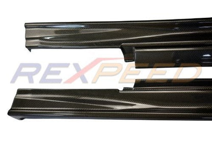 Rexpeed V2 Carbon Fiber Side Skirt Extension Nissan GT - R R35 2009 - 21 | N54 - JDMuscleSide SkirtsN54