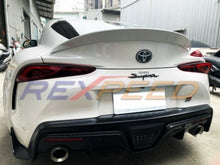 Rexpeed V2 Painted Spoiler 20 - 26 Toyota Supra GR - JDMuscleRear LipsWhite Metallic (D01)