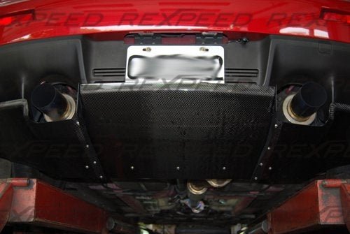 Rexpeed VA - Style Carbon Diffuser Mitsubishi Evo X 2008 - 2015 | R180 - JDMuscleDiffusers and Vortex GeneratorsR180