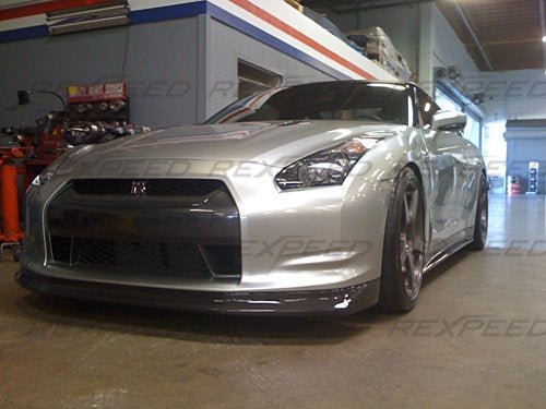 Rexpeed Z - Style Splitter Nissan GTR R35 2008 - 2011 | N17 - JDMuscleFront Wind SplitterN17