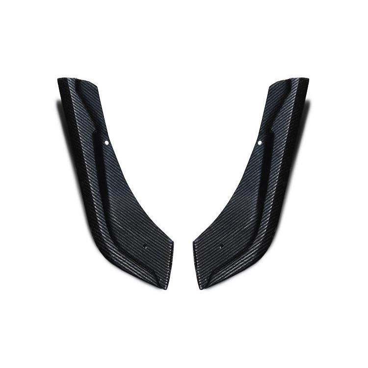 Rexspeed 2020+ Supra GR V2 Carbon Fiber Rear Bumper Side Spats | TS11 - JDMuscleRear LipsTS11Gloss