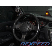 Rexspeed CT9A Dry Carbon Steering Wheel Cover Mitsubishi Evo 7/8/9 2001-2007 | R13