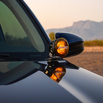 Rigid Industries A Pillar Light Kit Toyota 4Runner 2010 - 2020 | 46704 - JDMuscleFog Lightsrig46704