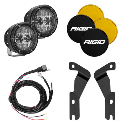 Rigid Industries A Pillar Light Kit Toyota Tacoma 2016 - 2020 | 46708 - JDMuscleFog Lightsrig46708