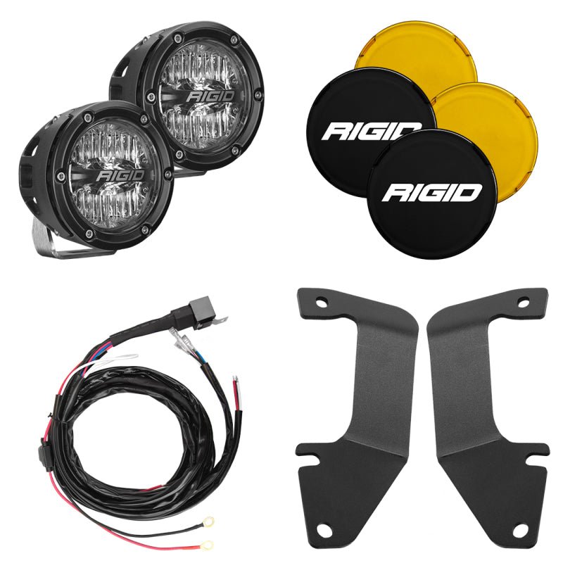 Rigid Industries A Pillar Light Kit Toyota Tundra 2014 - 2020 | 46706 - JDMuscleFog Lightsrig46706