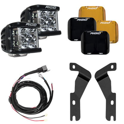 Rigid Industries A Pillar Light Mount Kit Toyota Tacoma 2016 - 2020 | 46707 - JDMuscleLight Mounting and Hardwarerig46707
