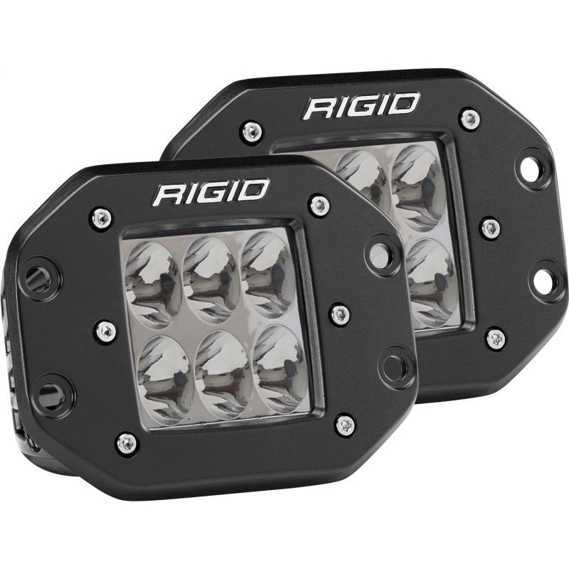 Rigid Industries D2 - Flush Mount - Driving Pair-rig512313-849774019463-Rigid Industries-JDMuscle